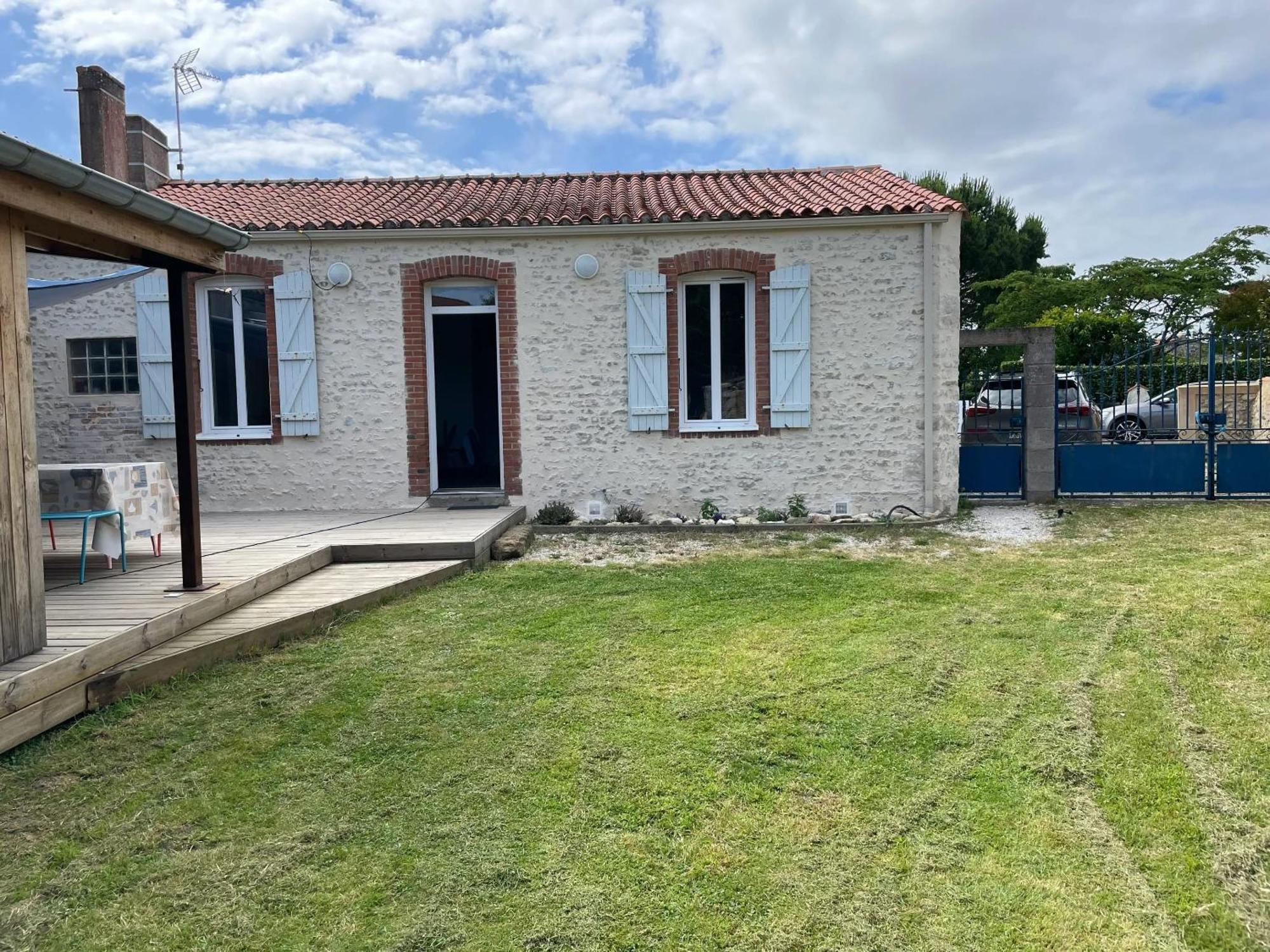 Maison Confortable A Jard-Sur-Mer Avec Grand Jardin Cloture Esterno foto